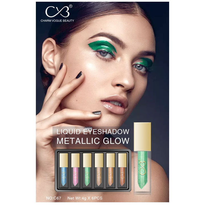 CVB Metallic Liquid Eyeshadow Set
