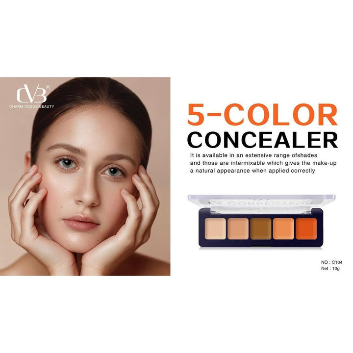 CVB 5 Color Concealer Kit