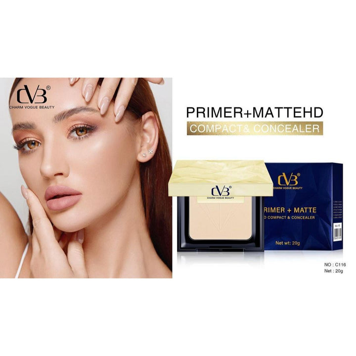 CVB Primer + Matte HD Compact Concealer