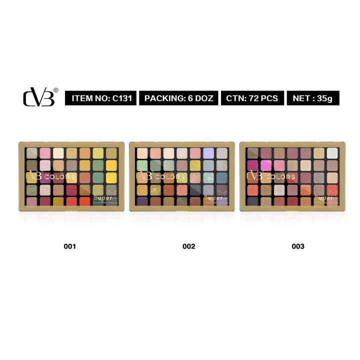 CVB 35 Colours Eyeshadow Palette