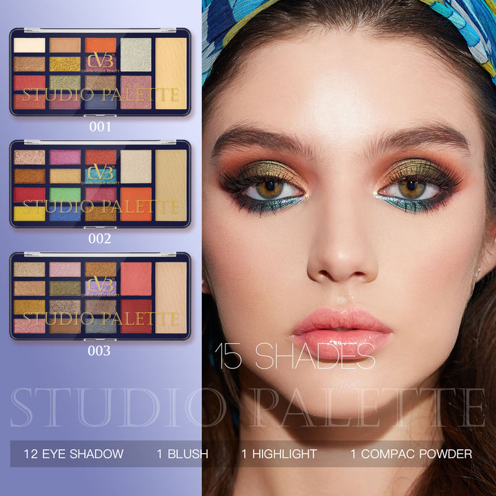 CVB 15 Shades Studio Palette