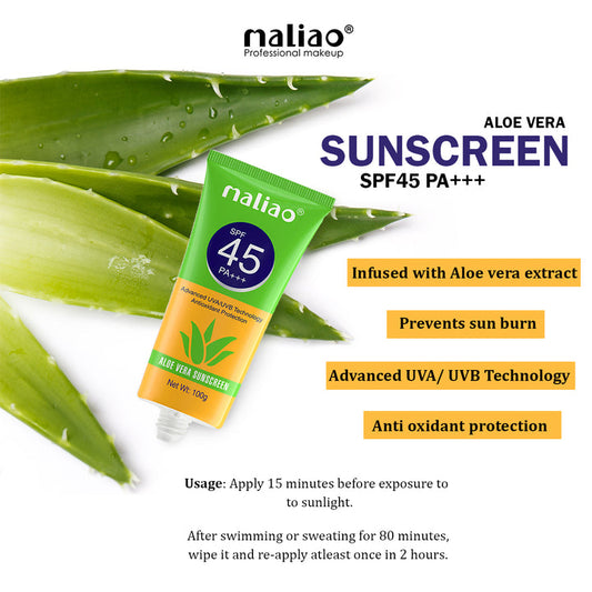Maliao AloeVera Infused Sunblock 100g