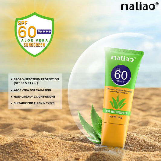 Maliao AloeVera Infused Sunblock 100g