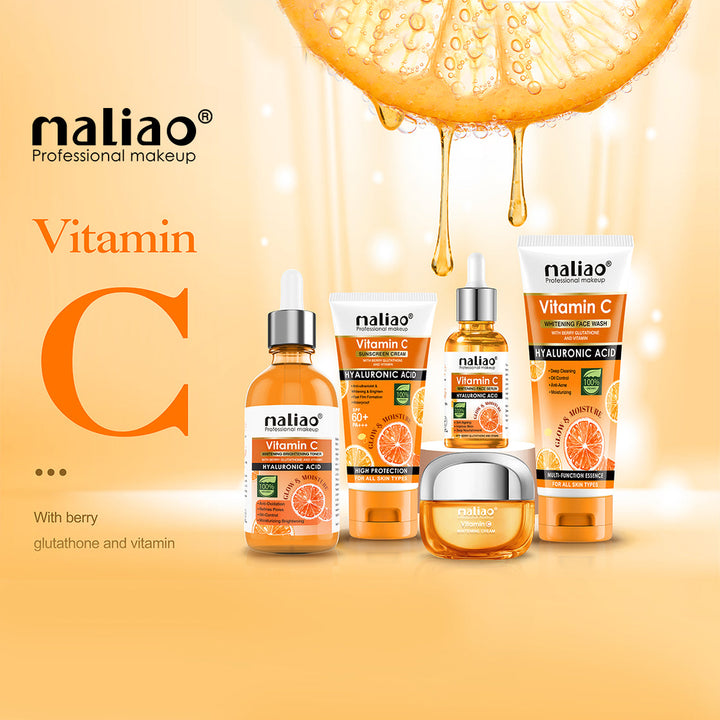 Maliao Vitamin C Whitening Skincare Series (5 PCs Set)