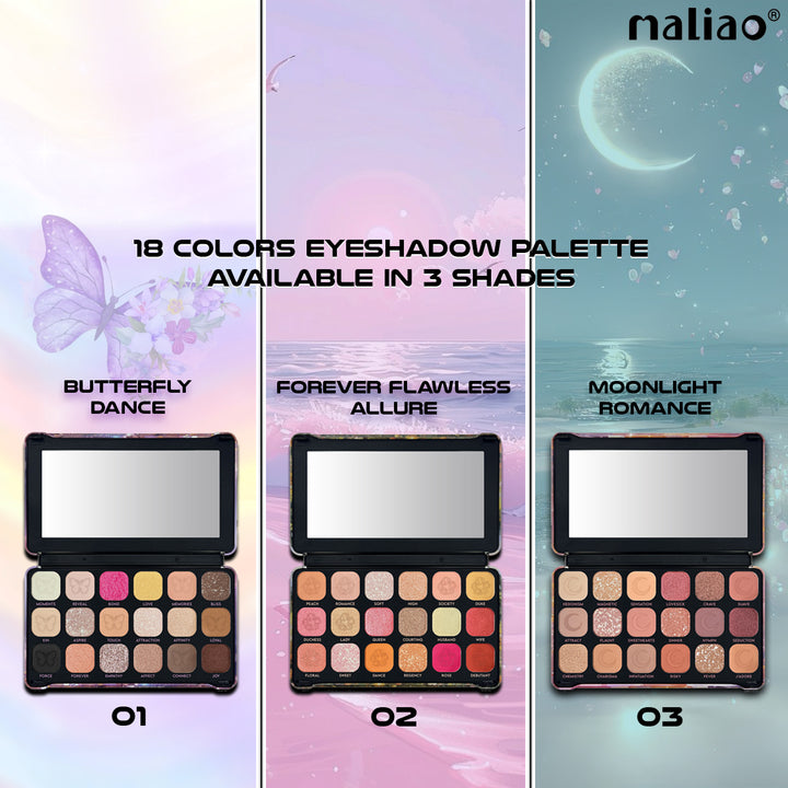 Maliao 18 Colors Eyeshadow Palette