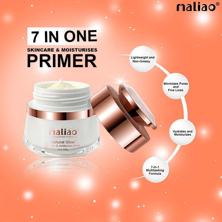 Maliao 7-in-One Natural Glow + Skincare & Moisturising Primer